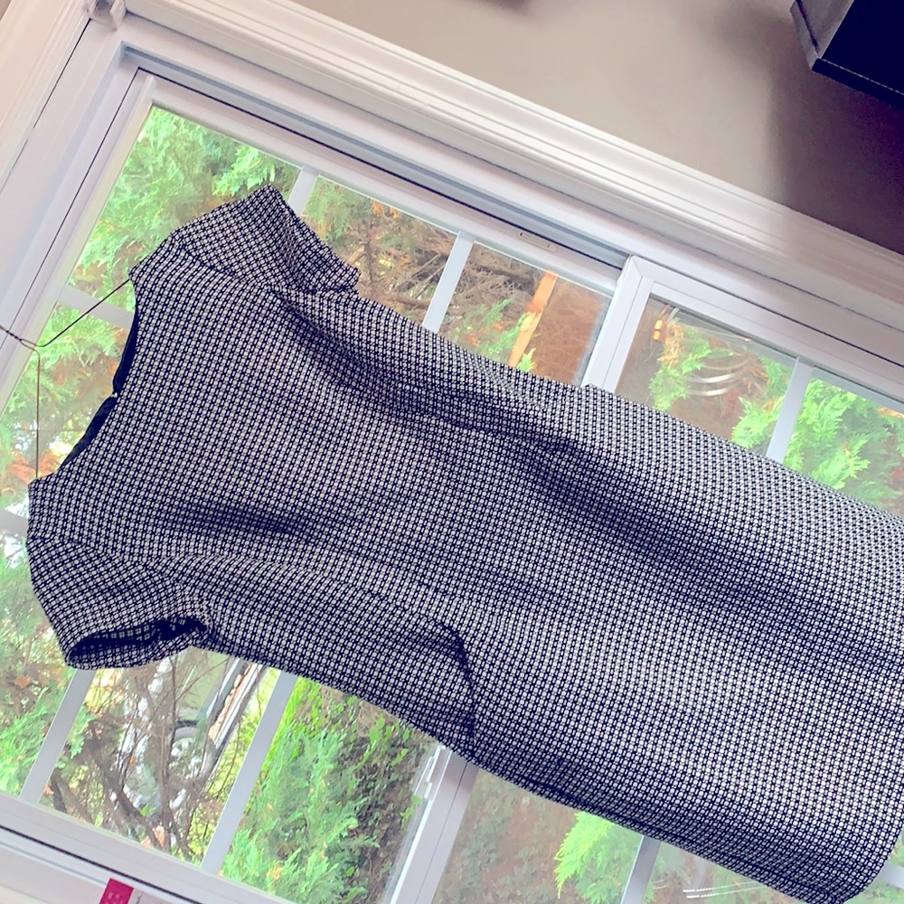 Shelby & Palmer black & white dress w pockets-sz 6